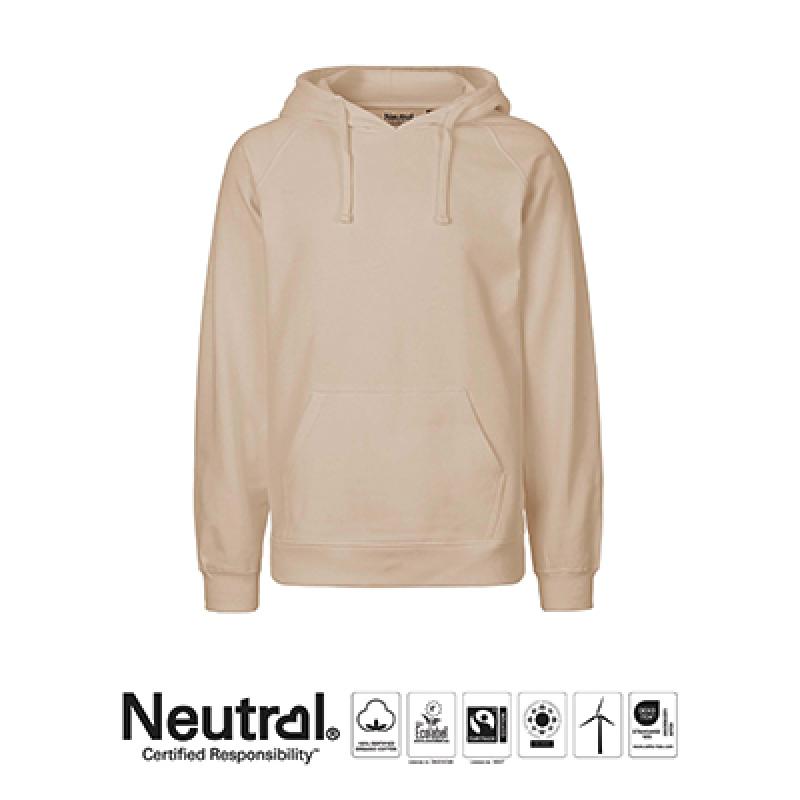 Image of Neutral Fairtrade Organic Hooded Sweatshirt